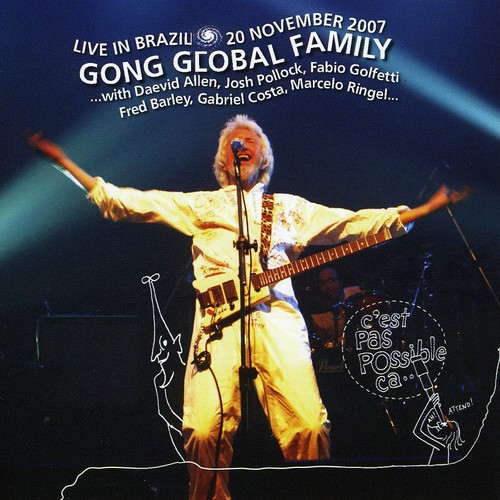 Gong Global Family - Live in Brazil 2007 vinyl record cover