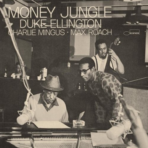 Duke Ellington / Mingus,Charles / Roach,Max - Money Jungle (Blue) (Bonus Track) vinyl record cover