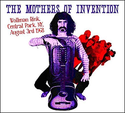 Mothers Of Invention - Wollman Rink Central Park NY August 3rd 1968 vinyl record cover