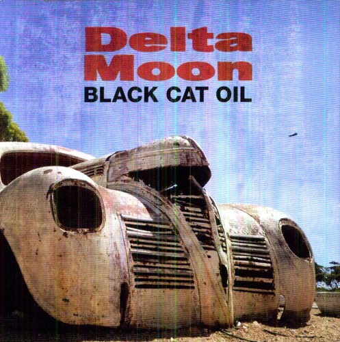 Delta Moon - Black Cat Oil vinyl record cover