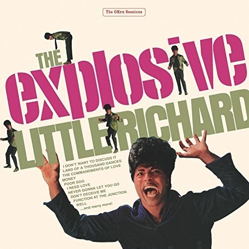 Little Richard - The Explosive Little Richard! vinyl record cover