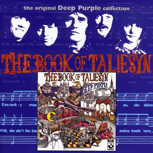 Deep Purple - Book Of Taliesyn (White Vinyl) (Ita) vinyl record cover