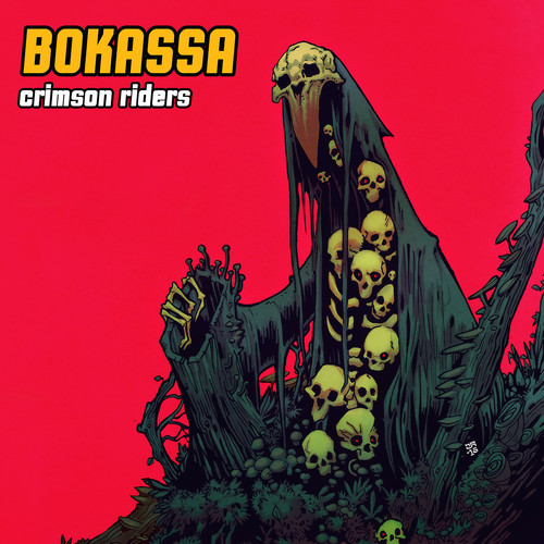 Bokassa - Crimson Riders vinyl record cover