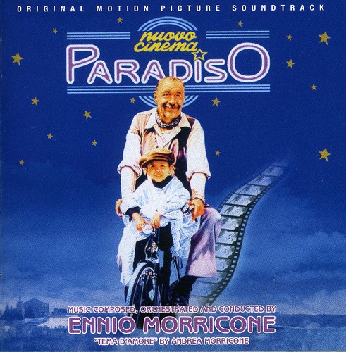 Ennio Morricone - Nuovo Cinema Paradiso (Original Motion Picture Soundtrack) vinyl record cover