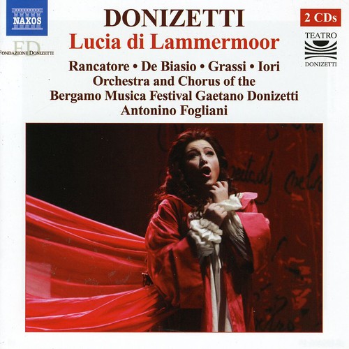 G Donizetti - Lucia Di Lammermoor vinyl record cover