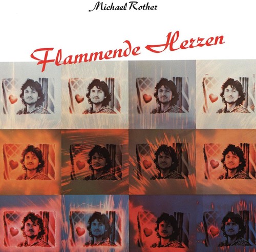 Michael Rother - Flammende Herzen vinyl record cover