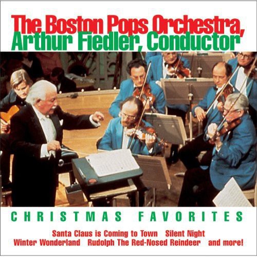 Boston Pops Orchestra - Christmas Favorites vinyl record cover