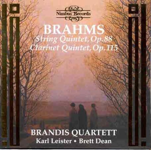 Brandis Quartett - String Quintet Op 88 / Clarinet Quintet Op 115