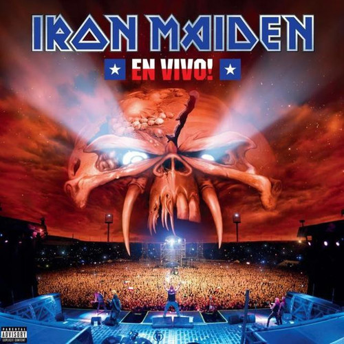 Iron Maiden - En Vivo! vinyl record cover