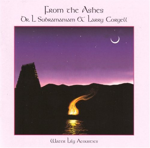 Subramaniam/Coryell - From the Ashes vinyl record cover