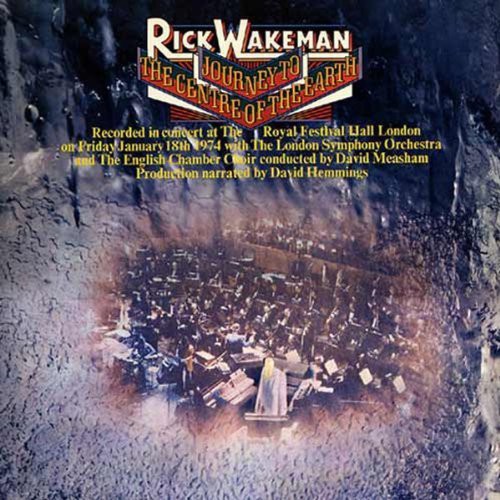 Rick Wakeman - Journey to the Center of the Earth vinyl record cover
