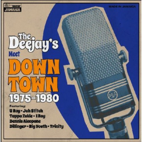 Deejays Meet Downtown - Deejays Meet Down Town 1975-1980 / Various vinyl record cover