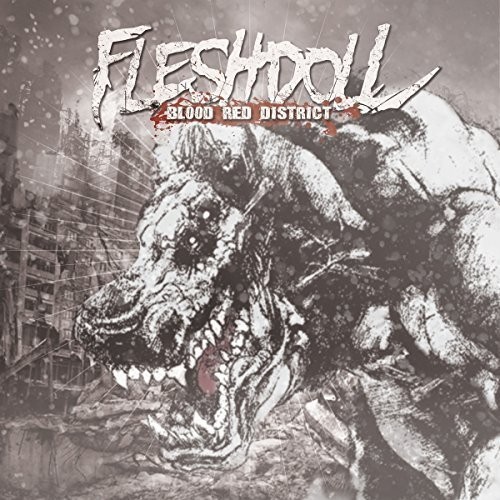 Fleshdoll - Blood Red District vinyl record cover