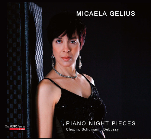 Micaela Gelius - Piano Night Pieces vinyl record cover