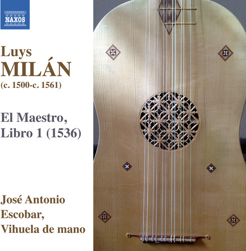 Milan / Jose Escobar Antonio - Works for Solo Vihuela 1 vinyl record cover