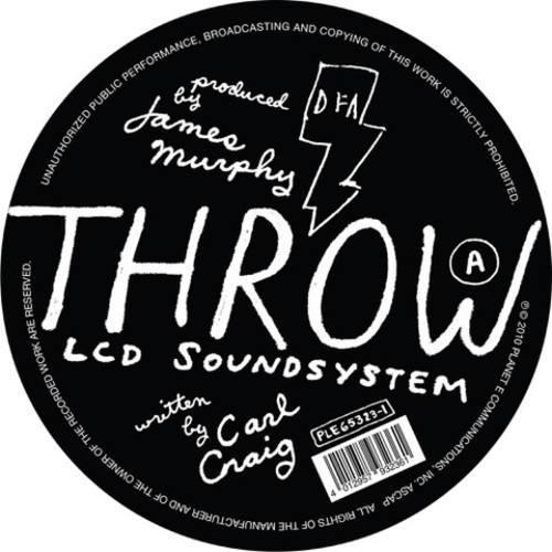 Lcd Soundsystem / Paperclip People - Throw vinyl record cover