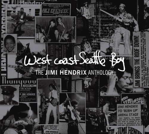 Jimi Hendrix - West Coast Seattle Boy: The Jimi Hendrix Anthology vinyl record cover