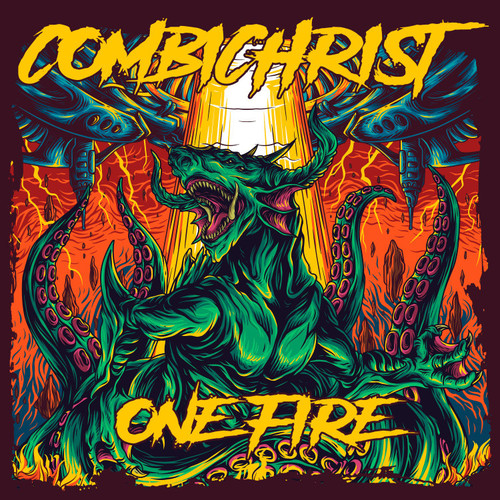 Combichrist - One Fire vinyl record cover