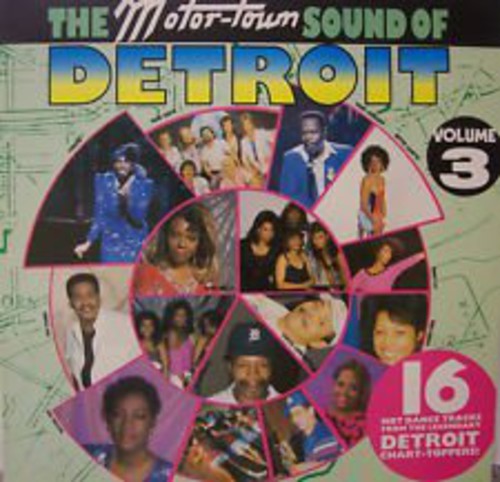 Motortown Sound Of Detroit - Motown Artists-80'S Recordings vinyl record cover