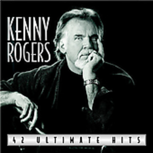 Kenny Rogers - 42 Ultimate Hits vinyl record cover