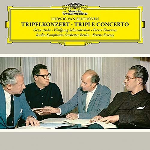Beethoven / Anda / Fournier / Rso Berlin / Fricsay - Triple Concerto vinyl record cover