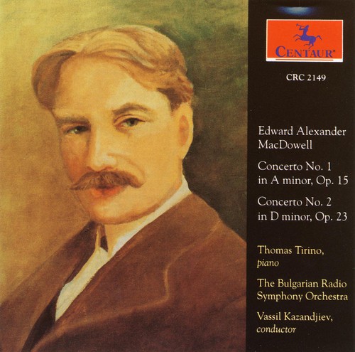 Macdowell / Tirino / Bulgarian Rso / Kazandjiev - Piano Concerti #1 & 2 vinyl record cover