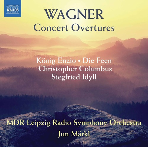 Wagner / Mdr Symphony Orchestra / Markl - Concert Overtures vinyl record cover