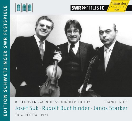 Mendelssohn Bartholdy / Beethoven - Trio Recital 1973 vinyl record cover