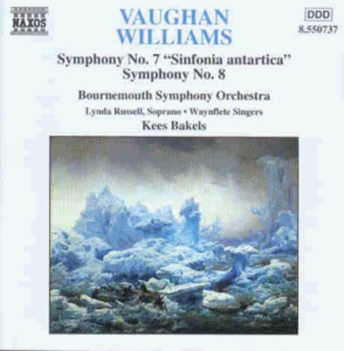 David Timson - Sinfonia 7 / Sinfonia Antartica / Sinfonia 8 vinyl record cover