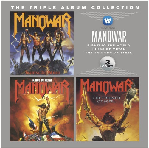 Manowar - Triple Album Collection vinyl record cover