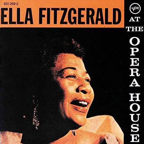 Ella Fitzgerald - At The Opera House (Bonus Track) (Gate) vinyl record cover
