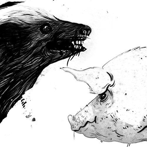 Clark - Honey Badger / Pig vinyl record cover