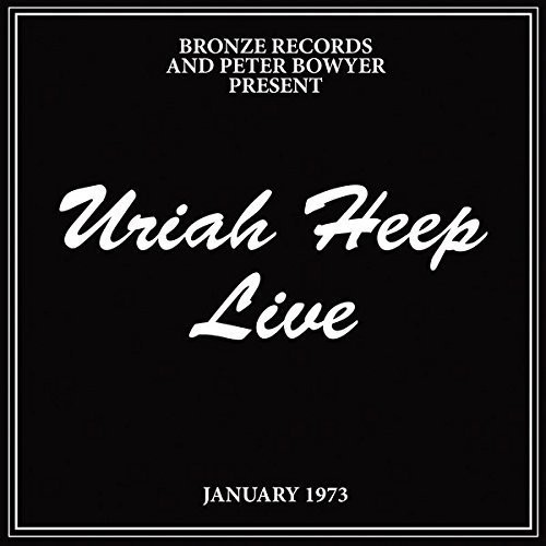Uriah Heep - Live vinyl record cover