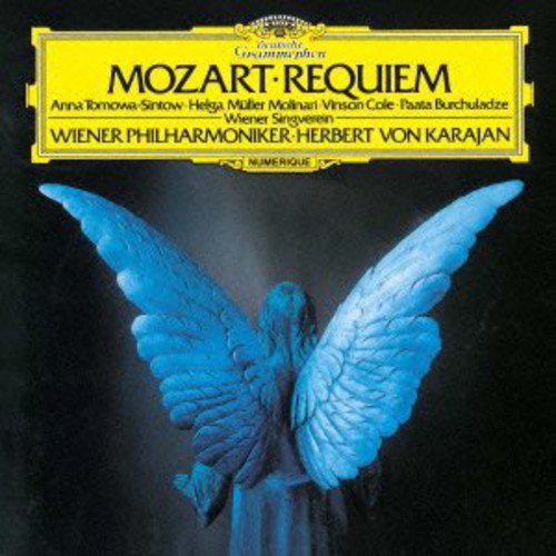 Herbert von Karajan - Mozart: Requiem vinyl record cover