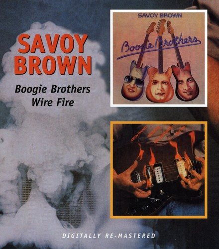 Savoy Brown - Boogie Brothers/Wire Fire vinyl record cover