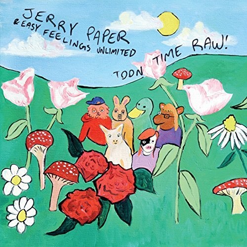 Jerry Paper - Toon Time Raw vinyl record cover