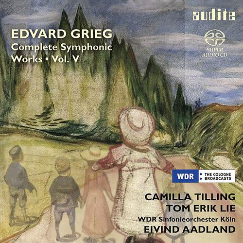 Grieg / Aadland / Wdr Sinfonieorchester Koeln - Grieg: Complete Symphonic Works, Vol. 5 vinyl record cover