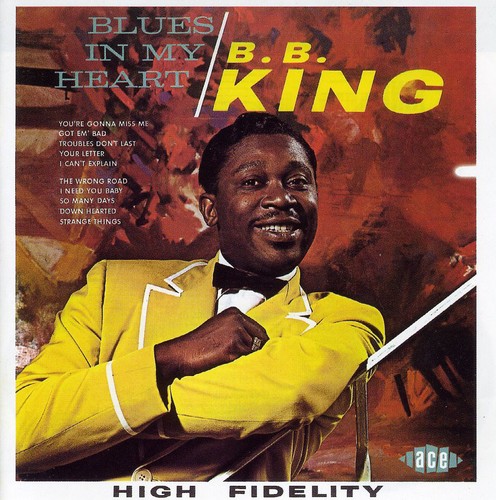 B.B. King - Blues In My Heart vinyl record cover