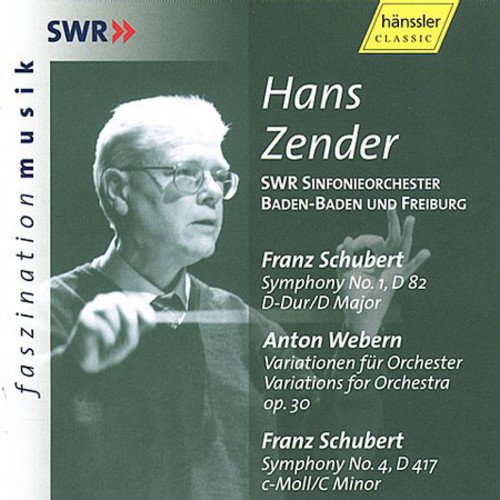 F. SCHUBERT - Symphony 1 D Major / Variations for Orchestra Op30