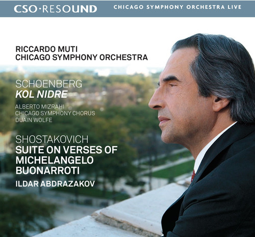 Schoenberg / Shostakovich / Chicago Symphony - Schoenberg: Kol Nidre - Shostakovich: Suite on Verses of MichelangeloBuonarroti vinyl record cover