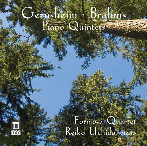 Brahms / Formosa Quartet / Reiko Uchida - Gernsheim & Brahms: Piano Quintets vinyl record cover