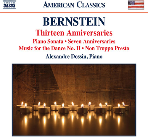 Bernstein / Alexandre Dossin - Piano Music vinyl record cover