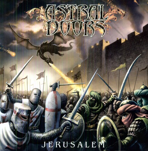 Astral Doors - Jerusalem vinyl record cover