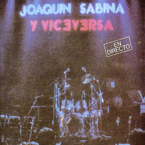 Joaquin Sabina - En Directo vinyl record cover