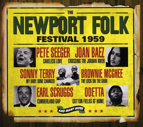 Newport Folk Festival 1959 / Various - Newport Folk Festival 1959 vinyl record cover