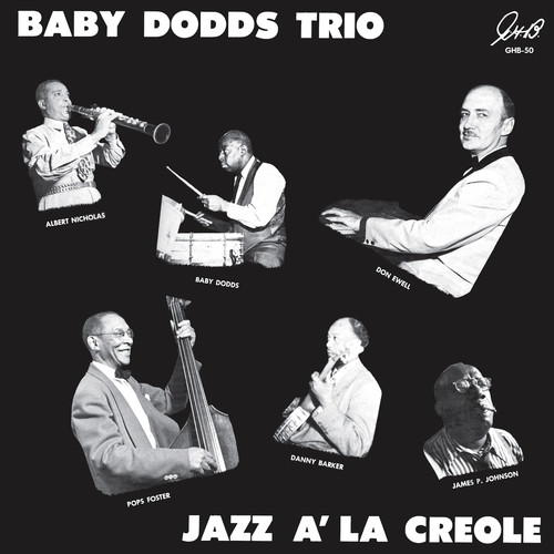 Baby Dodds Trio - Jazz a la Creole vinyl record cover