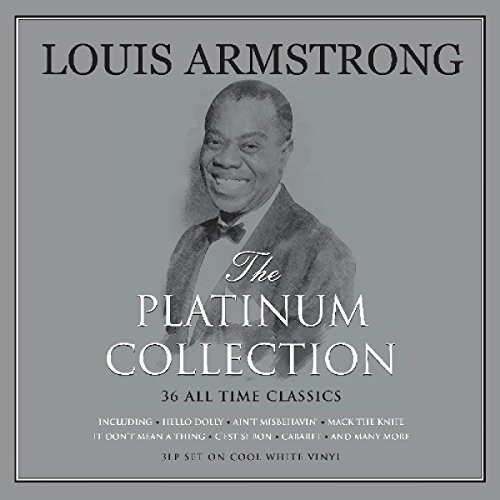 Louis Armstrong - Platinum Collection vinyl record cover