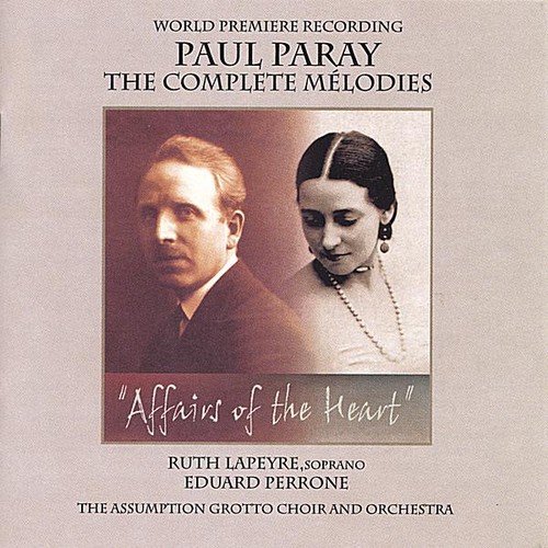 Paul Paray - Affairs of the Heart vinyl record cover