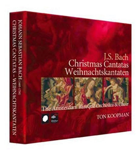 J.S. Bach - Christmas Cantatas vinyl record cover