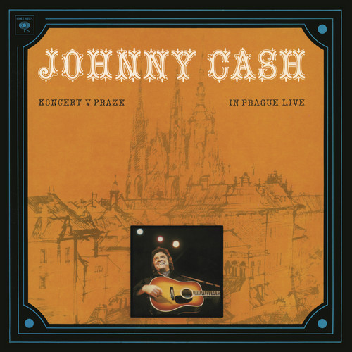Johnny Cash - Koncert V Praze (In Prague-Live) vinyl record cover